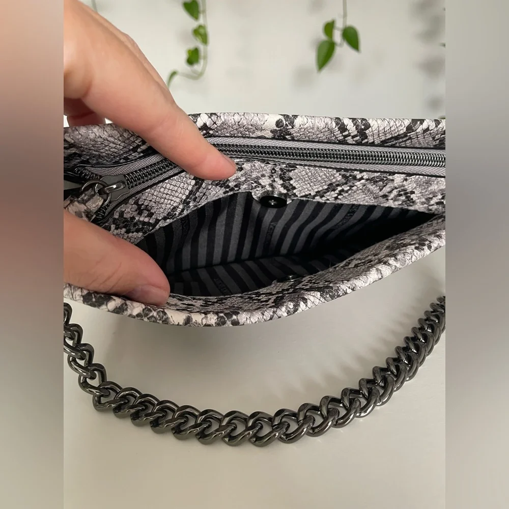 Victoria's Secret Snakeprint Crossbody Purse - Picture 10 of 14